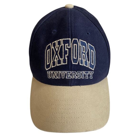Vintage Oxford University Hat Cap Adjustable Strap Back - Picture 1 of 7